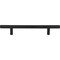 Elements 128 mm Center-to-Center Matte Black Naples Cabinet Bar Pull 206MB - alternate 6